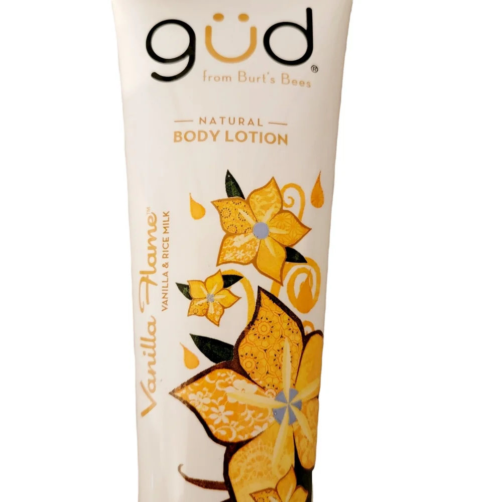 Brand‎ new! Burt’s Bees Gud Vanilla Flame Natural Body Lotion 8 Fluid Ounces